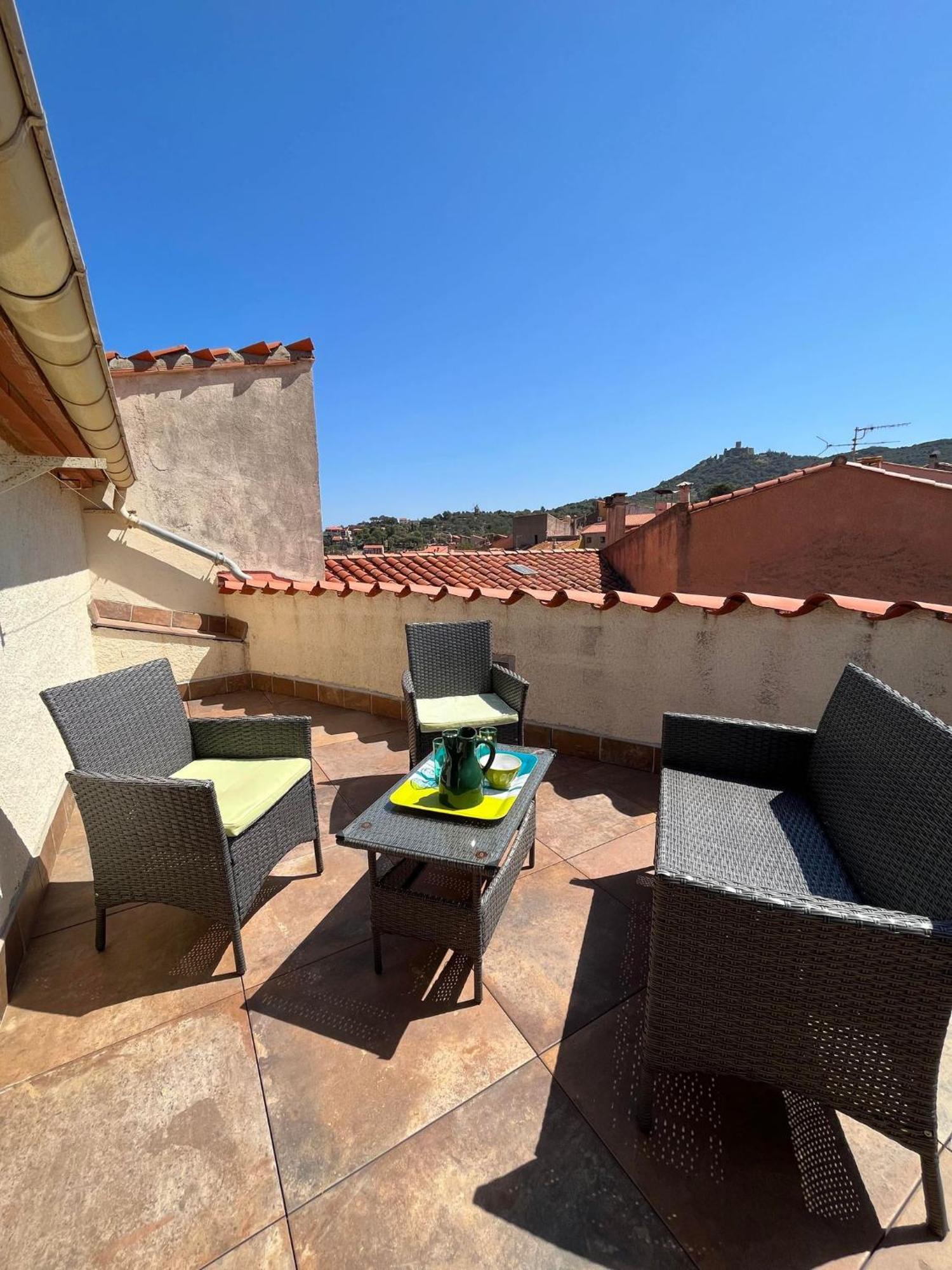 6Lam16 Maison Typique Avec Toit-Terrasse Collioure Bagian luar foto